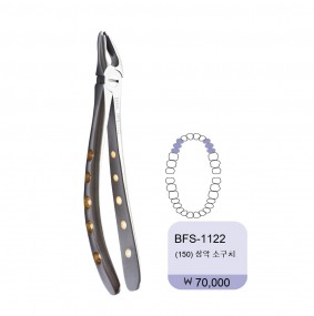 [BFS-1122]엣지상악 소구치 Extracting Forceps 150